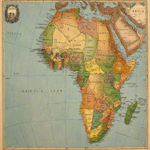 map of africa