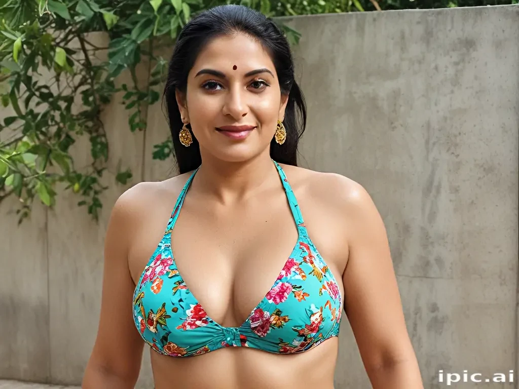 aunty bikini
