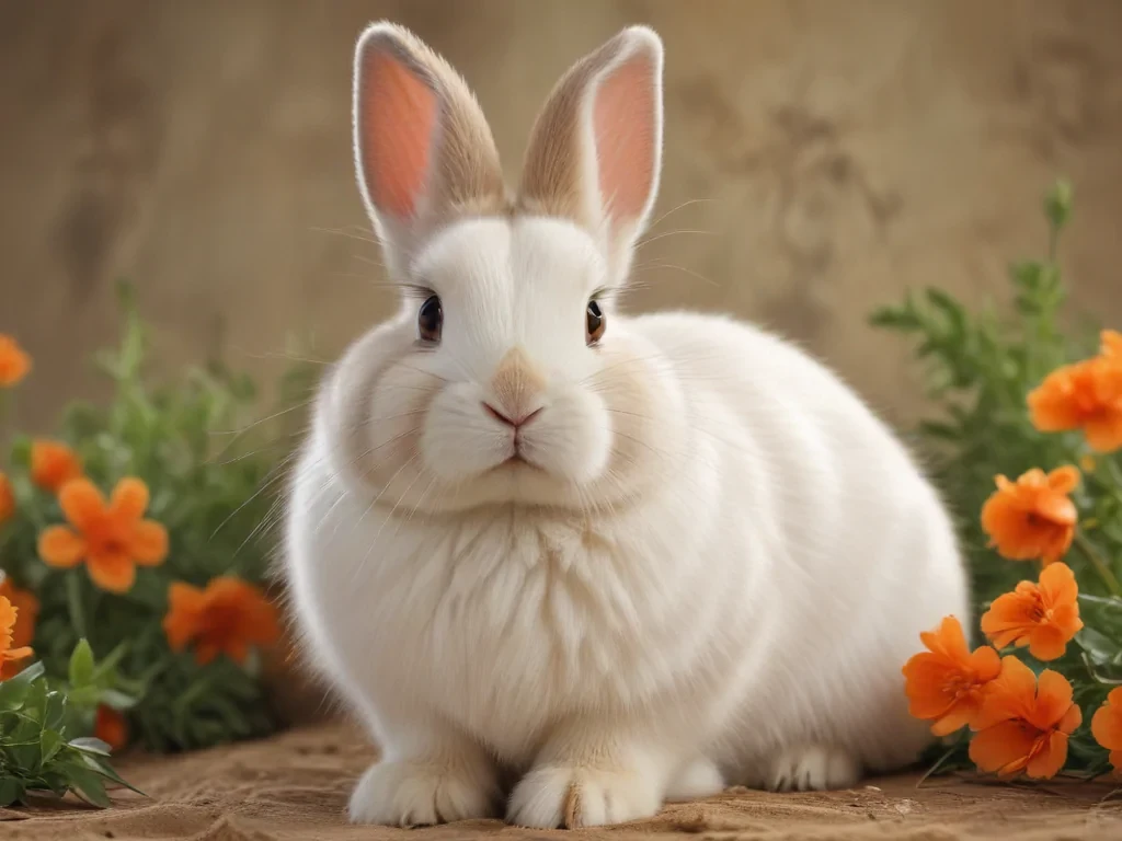 cute bunny background