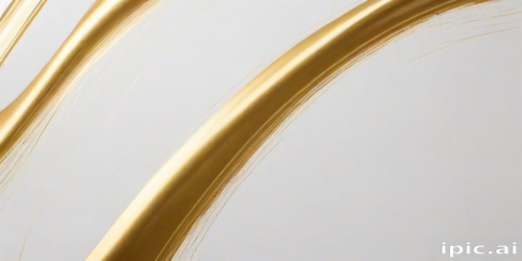 gold and white background