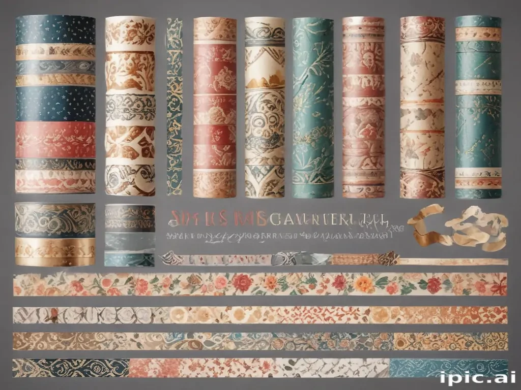 washi tape clipart
