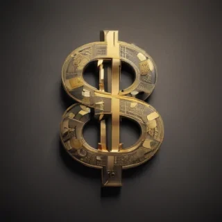 dollar sign transparent