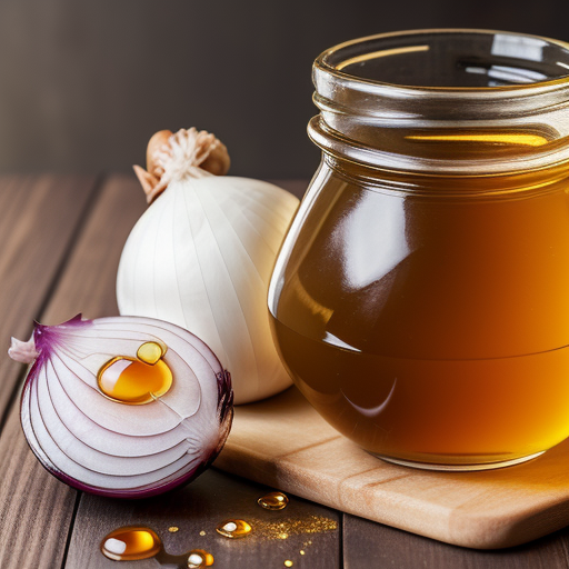 onion and honey cough syrup