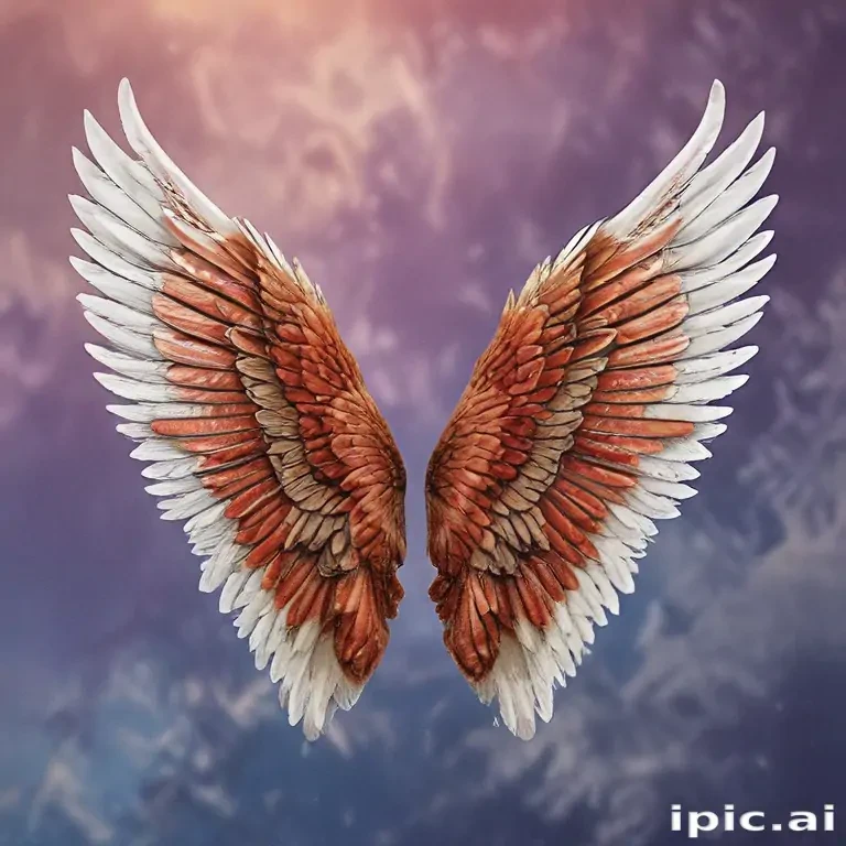 wings with background