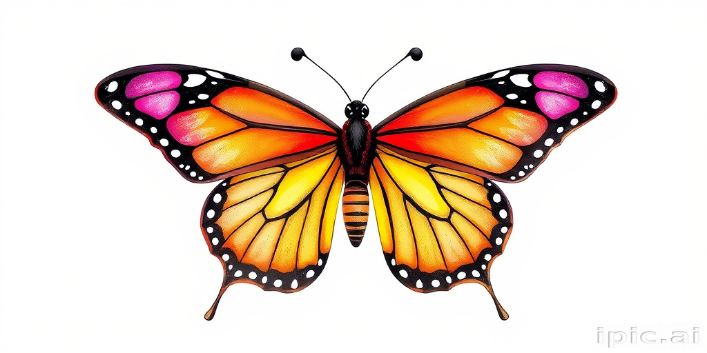 butterfly drawing png