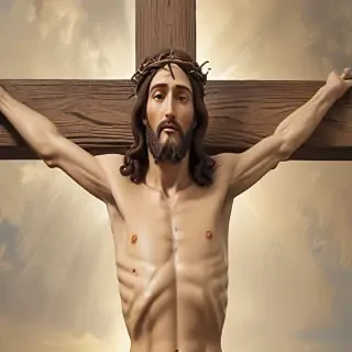 image of jesus on the cross
