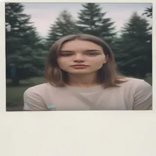aesthetic polaroid frame