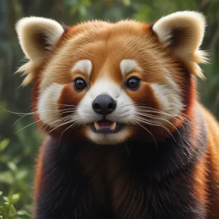 red panda png
