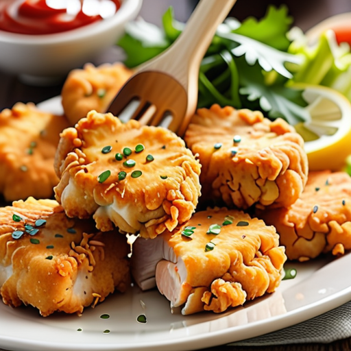 chicken nuggets from ground chicken
