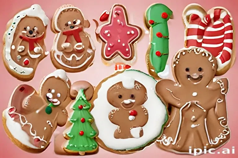 clip art christmas cookies