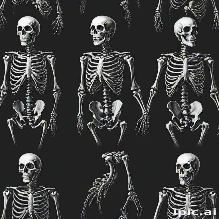 skeleton wallpaper