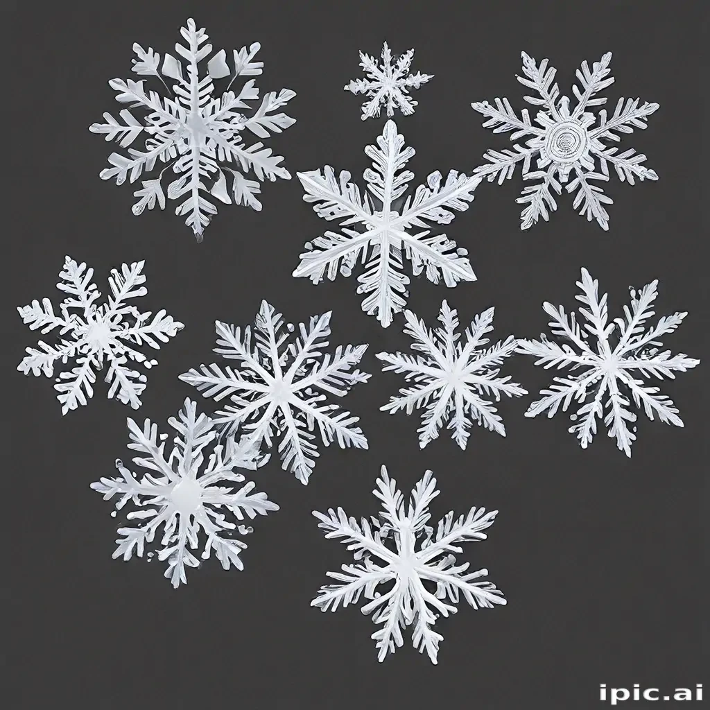 transparent snowflakes png
