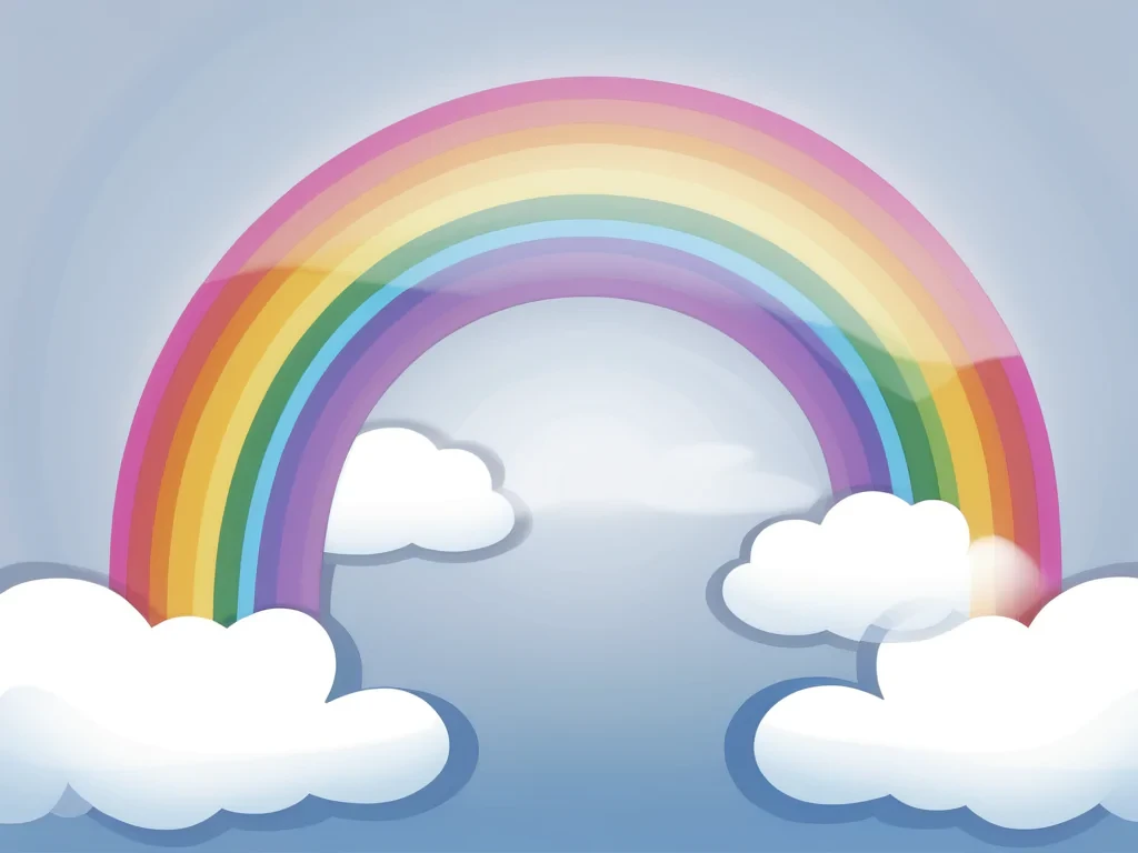rainbow clipart png
