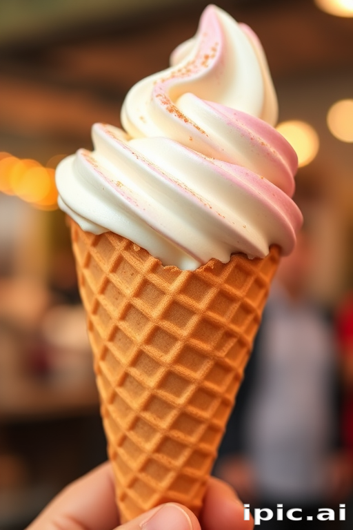 ice cream cone photo
