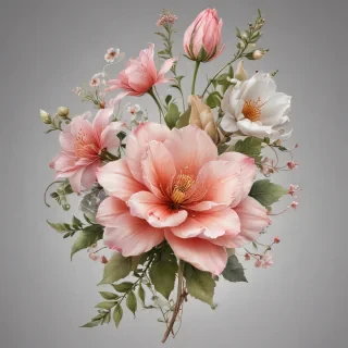 transparent background flower clipart