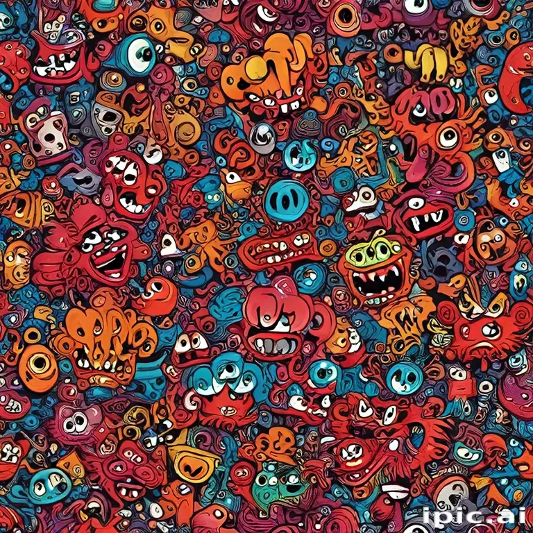 crazy background
