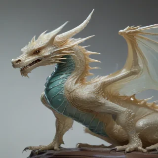 transparent dragon