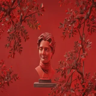 aesthetic red bg