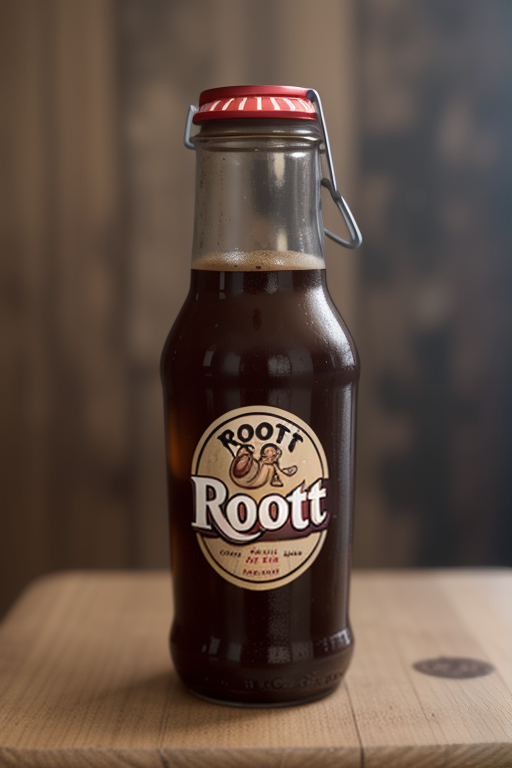 root beer in a bottle