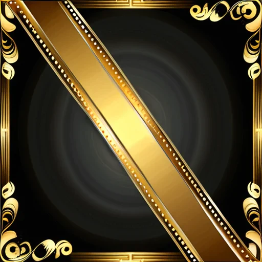 golden border png