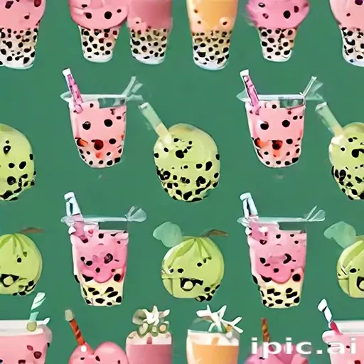 bubble tea wallpaper