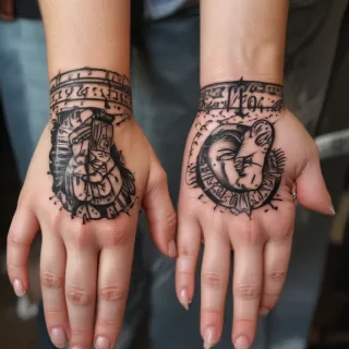 i love you sign language tattoo