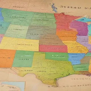 map of the us states