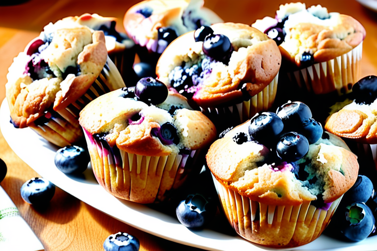 recipe for buttermilk blueberry muffins