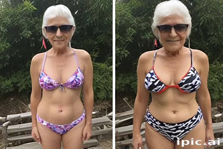 grandma bikini