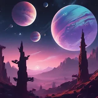 aesthetic planets