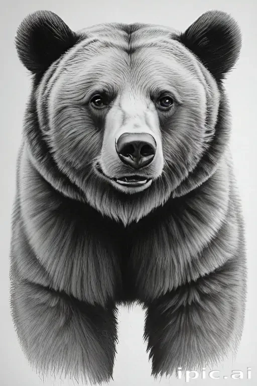 bear pic drawing