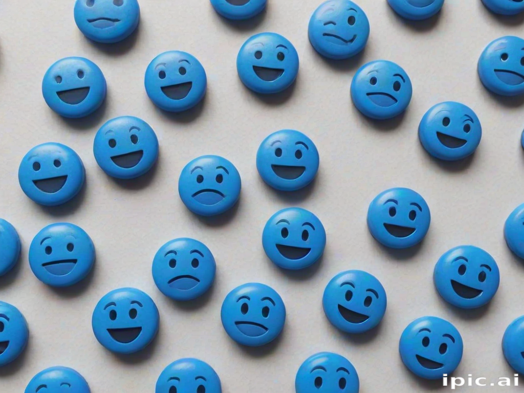 blue emoji