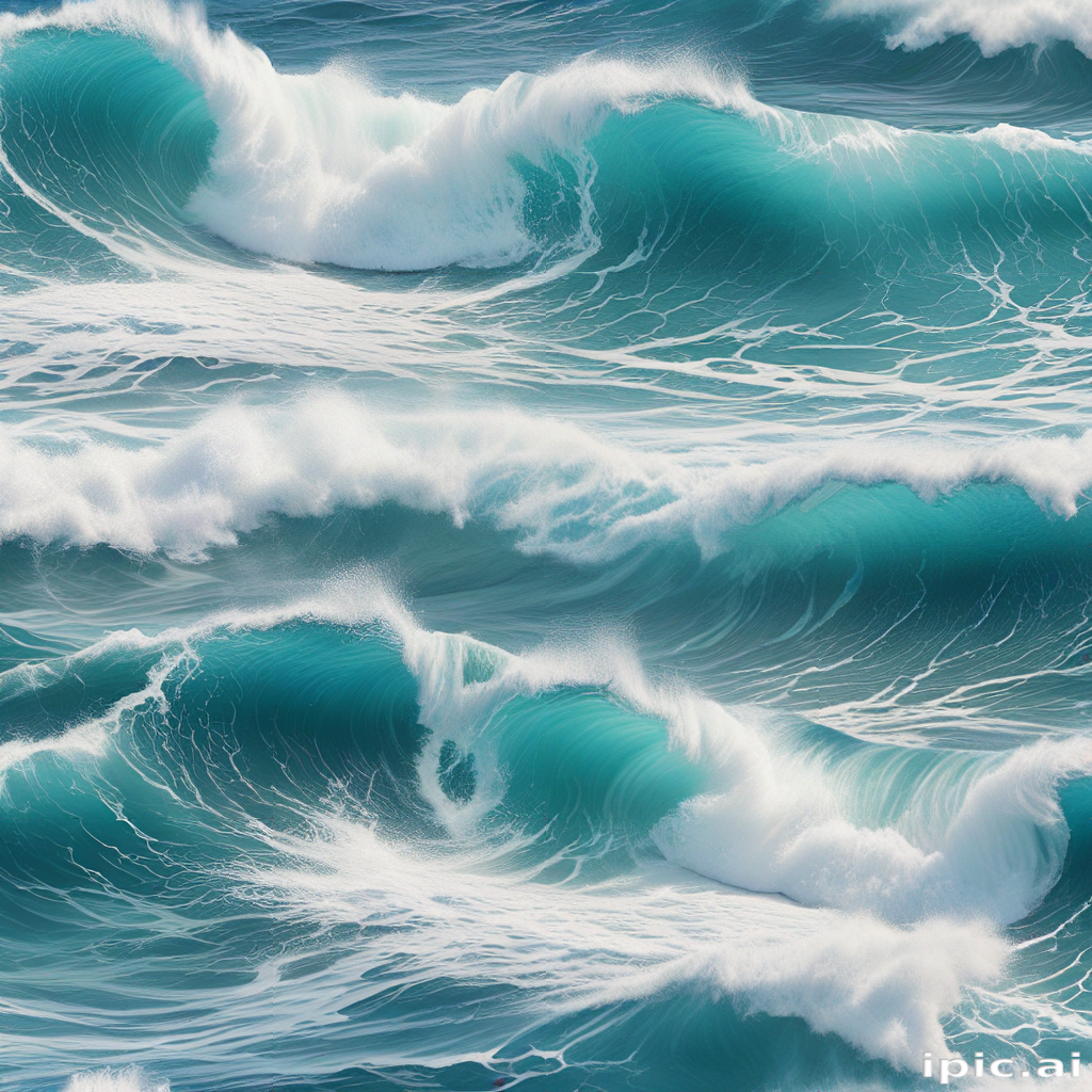 Majestic Ocean Waves Capturing the Beauty of Nature's Power and Serenity