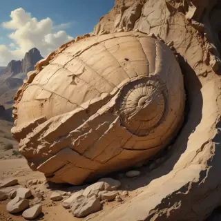 fossil drawing