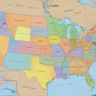 show me a map of the united states