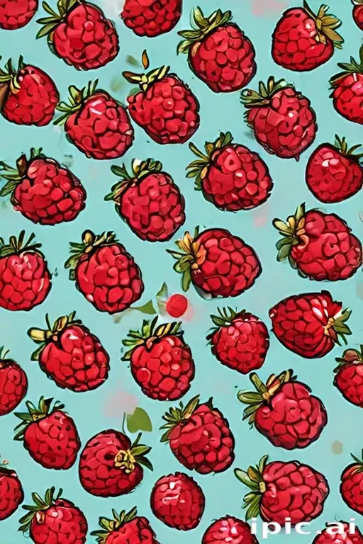 raspberry cartoon