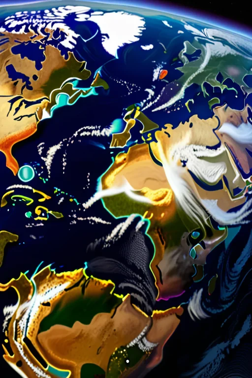 earth from space