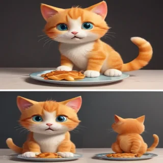 cartoon cat clip art
