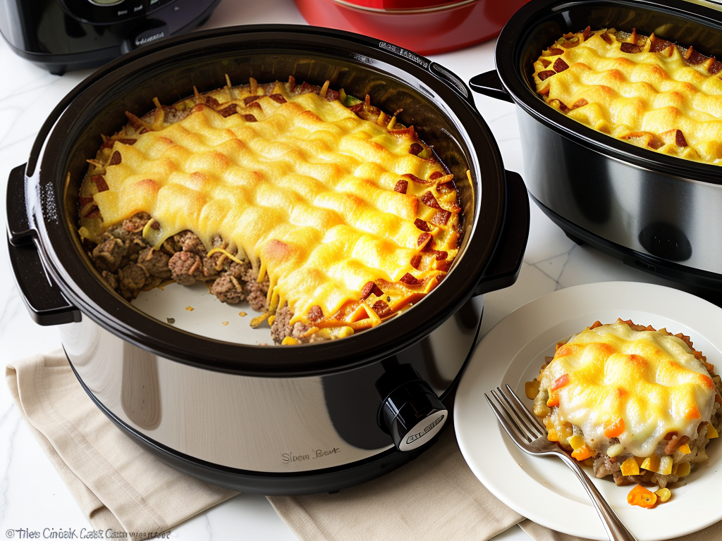 hamburger potato casserole slow cooker