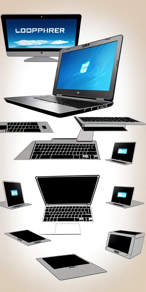 laptop computer clipart