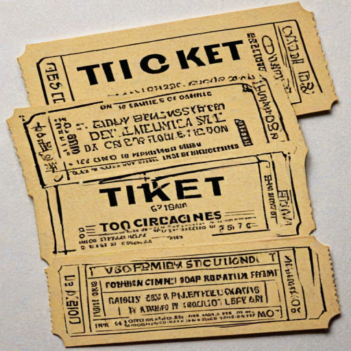 ticket clip art