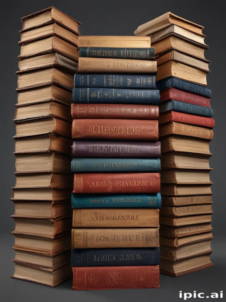 stack of books clipart
