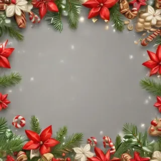 merry christmas transparent background