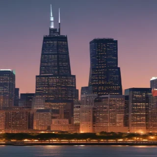 chicago skyline png