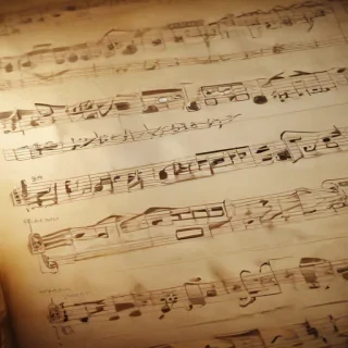 notes music background