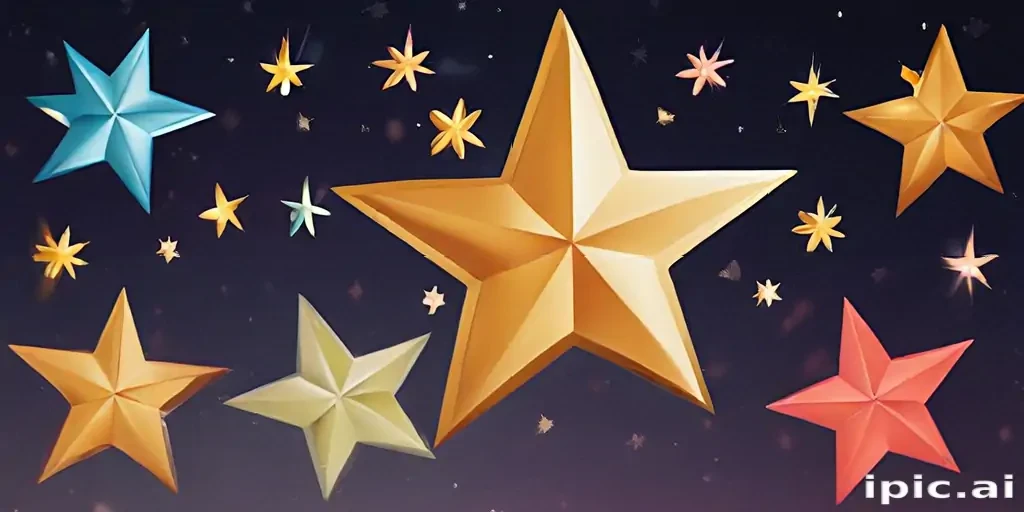 christmas stars clipart