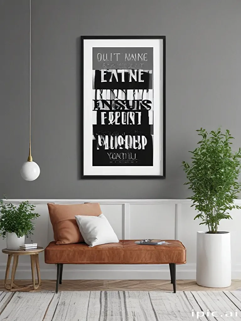 gallery wall mockup