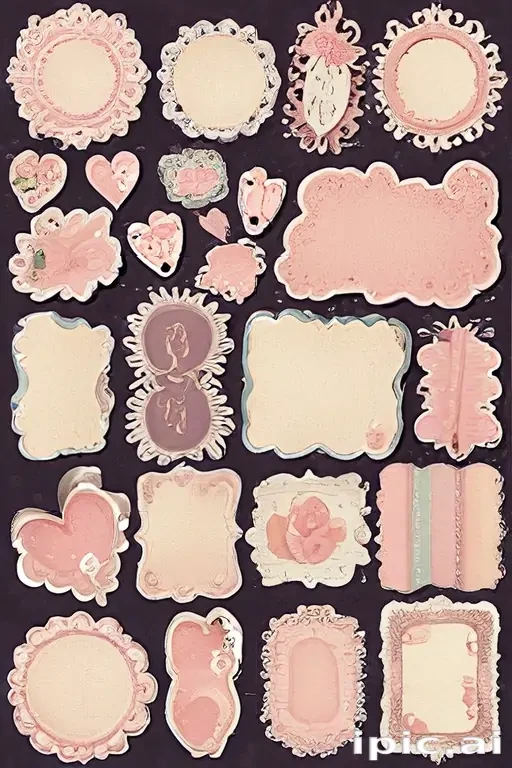 scrapbook stickers png