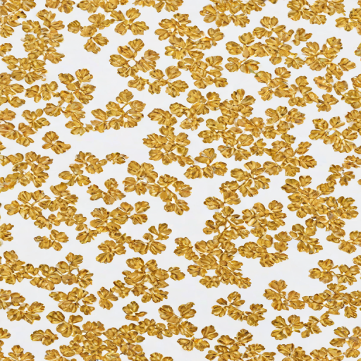 white background gold