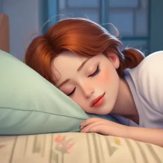 sleeping cartoon picture